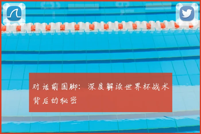 对话前国脚：深度解读世界杯战术背后的秘密